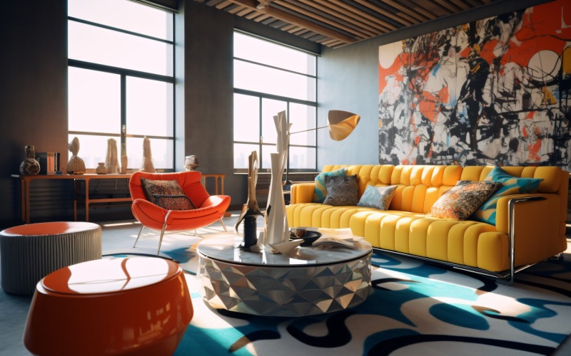 Elegantie heeft een Italiaanse woonkamer Oasis 823 opnieuw gedefinieerd