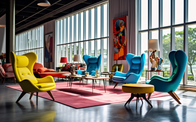 Intérieur du salon italien 796