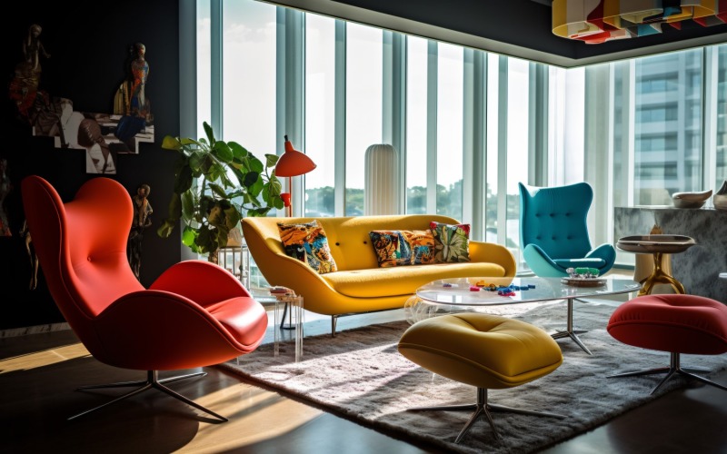 Olasz hangulatú Luxus Living Room Interiors 833