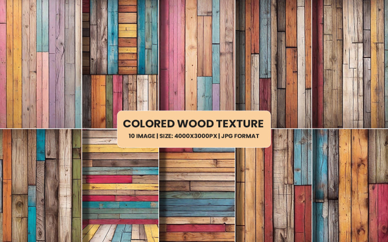 Fundo de madeira pastel colorido, textura abstrata de prancha de madeira.