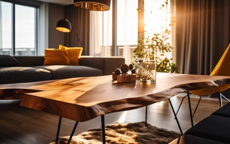 Interiores de sala de estar lujosos con estilo italiano 886