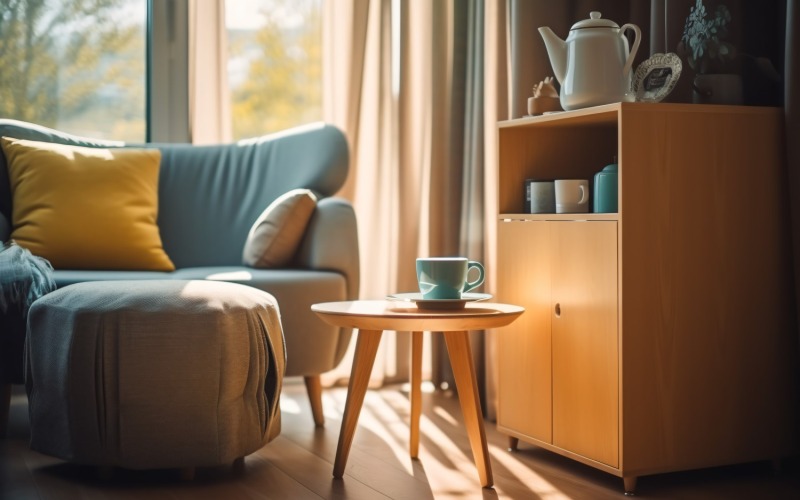 Italiaans chic boeiend woonkamerinterieur 930