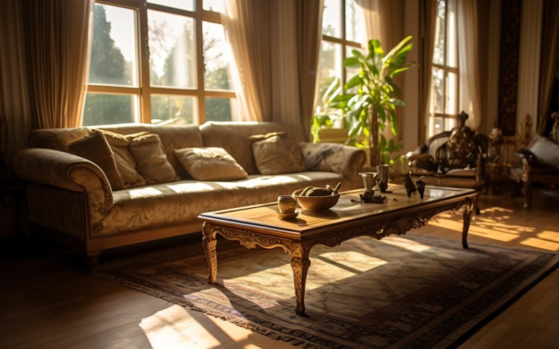 Aus Italien mit Liebe, exquisite Wohnzimmer-Inneneinrichtung 964