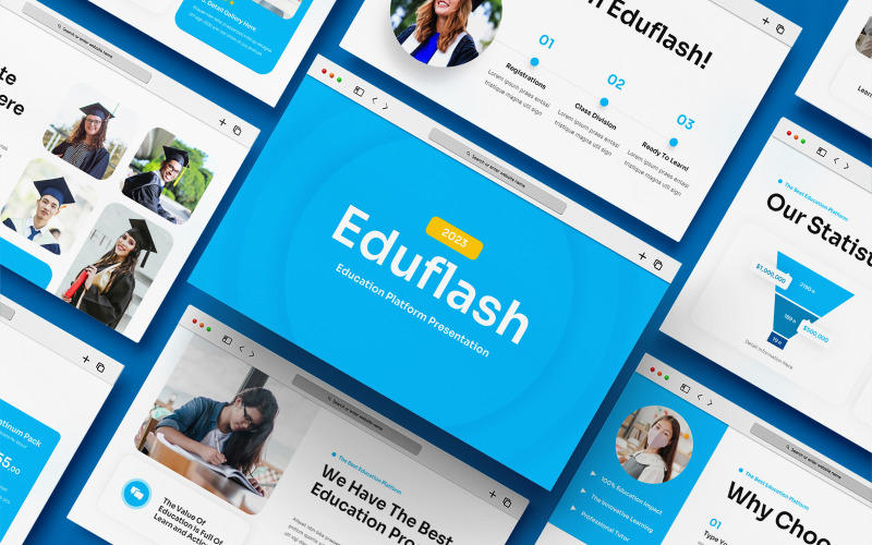 Plantilla de diapositiva de Google para cursos y eventos educativos