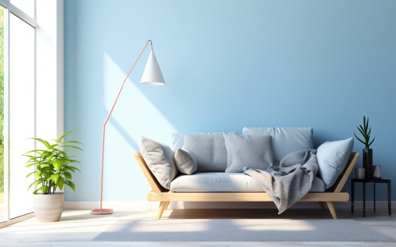 Interieur van Italiaanse woonkamer 1000