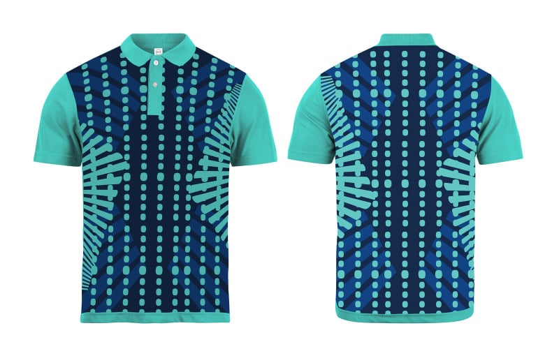 Diseño de plantilla de camiseta polo