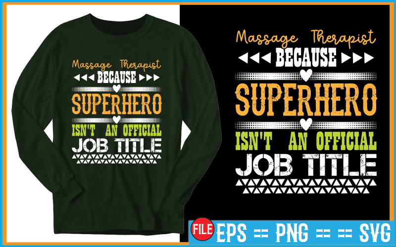 Massage Therapist Because Superhero Isn't  An Official Job Title