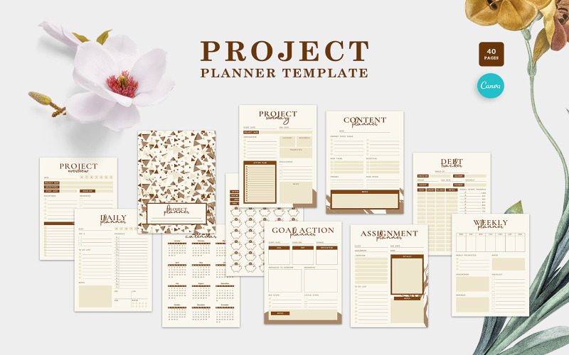 Ensemble de modèles de planificateur de projet