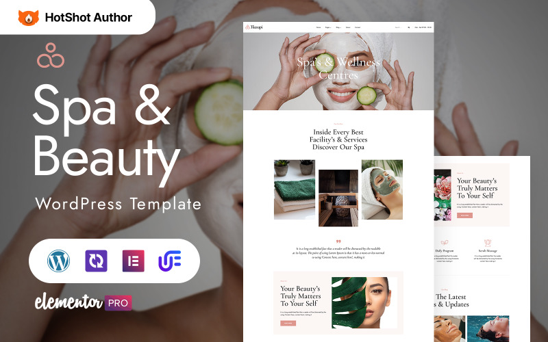 Téma WordPress Therapi - Spa And Beauty Elementor