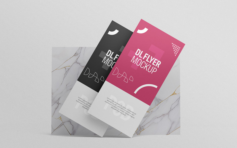 DL-Flyer-Mockup-Vorlage Band 04