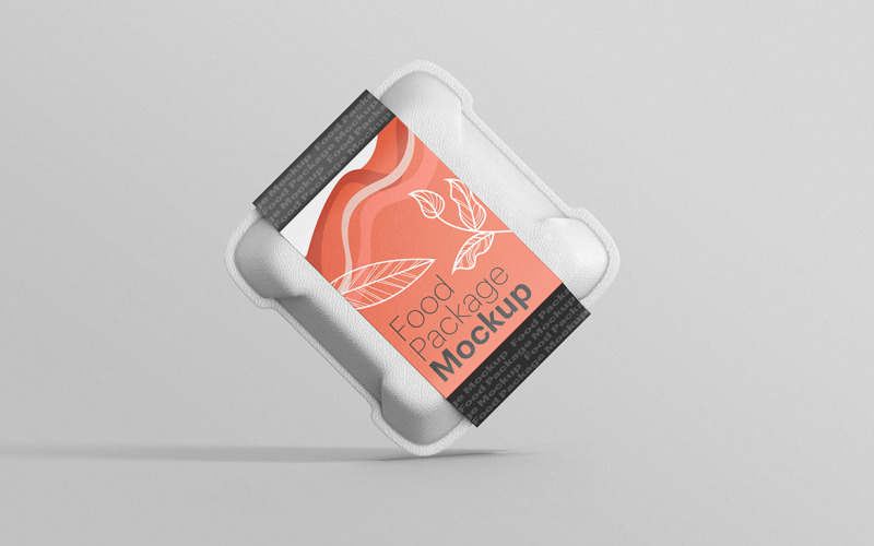 Lebensmittelpaket-Mockup Band 04