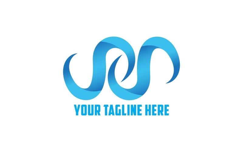 S en S brief logo ontwerp 14