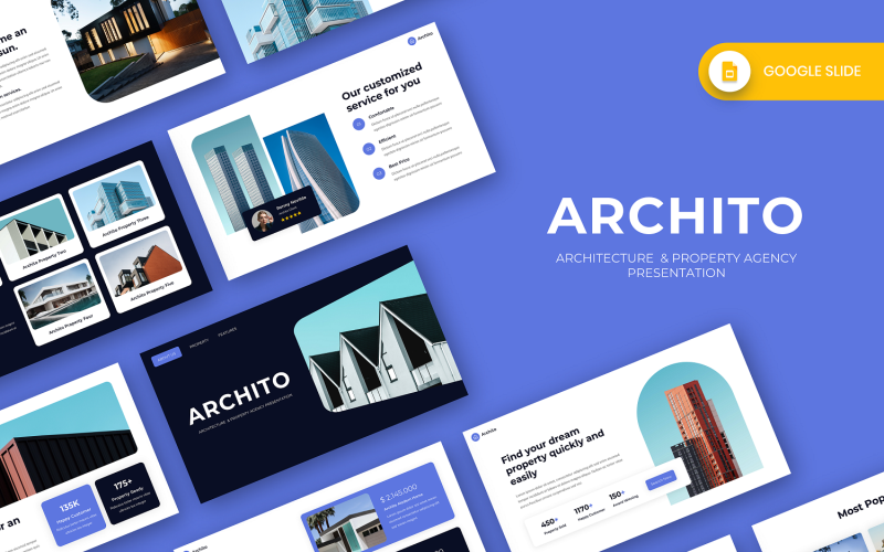 Archito – Agentura pro architekturu a nemovitosti Google Slide