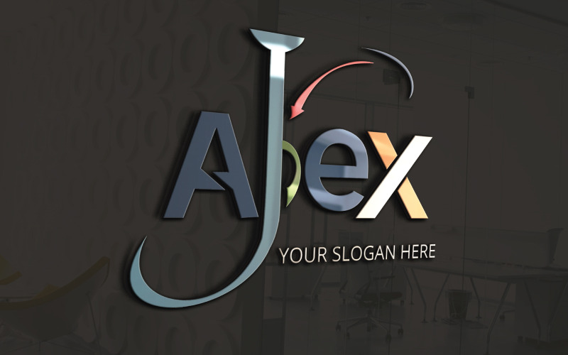 Modelo de design de logotipo da empresa Apex