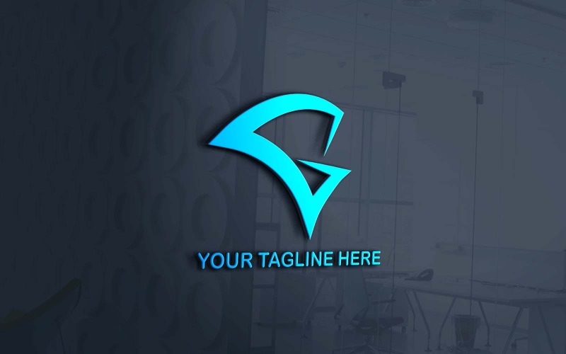 Creative G Trendig företagslogodesign