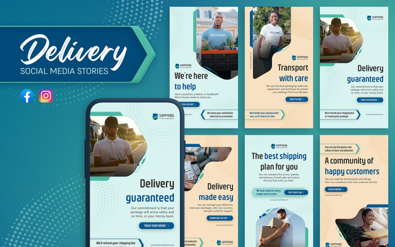 Instagram 故事 - 交付