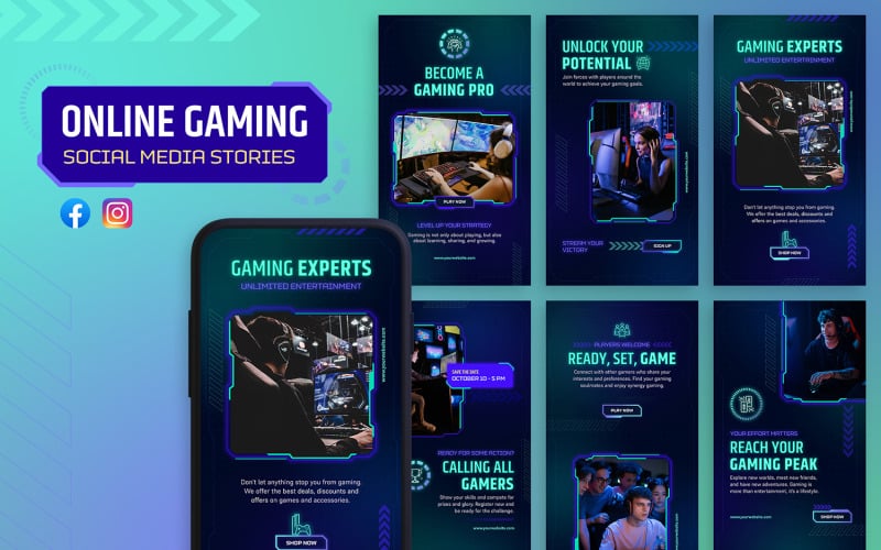 Instagram Stories - Gaming and eSports