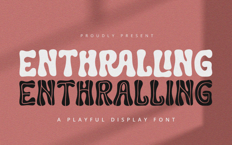 Spannend – Schriftart anzeigen