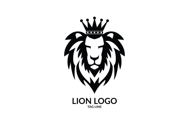 Lion King Symbol Logo Template #370452 - TemplateMonster