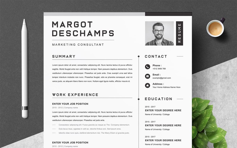Miglior Curriculum Vitae con lettera di presentazione | Pagine di Apple