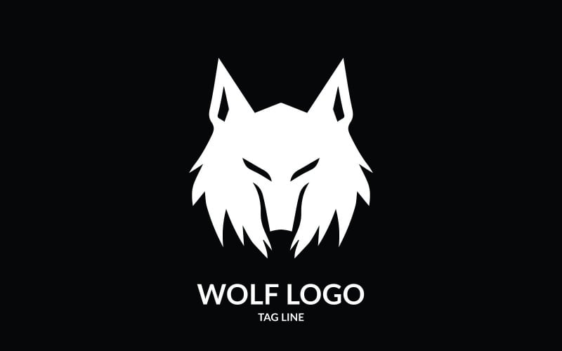 Wolf Head Vector Logo Template #370468 - TemplateMonster