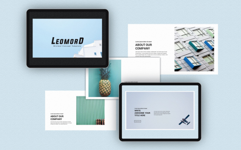 Leomord Keynote Presentation Template