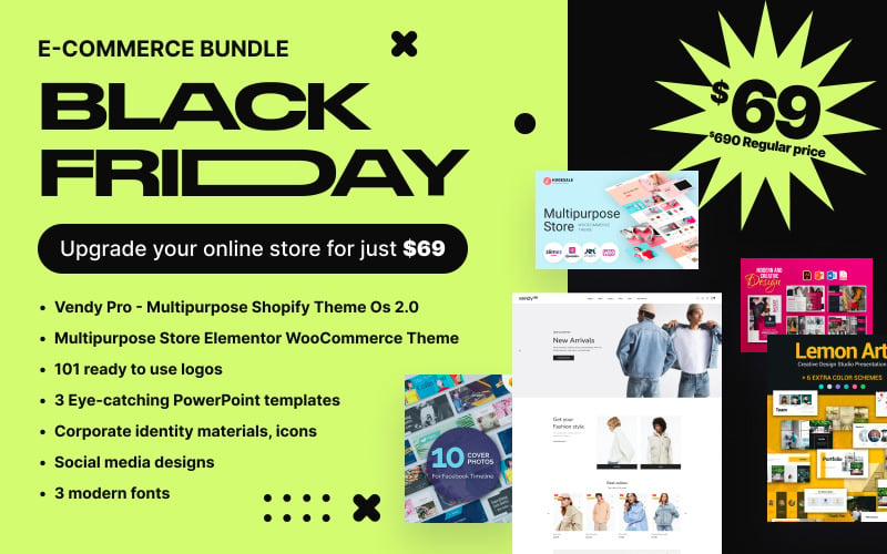 E-Commerce Black Friday Bundle