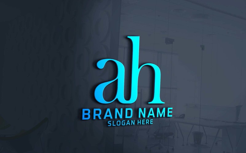 Logo Design for AH Designs by TalhaShaikh 12 | Design #27876610