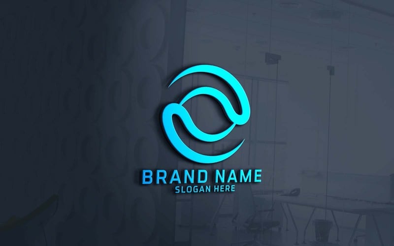 Kreatives Markenlogo-Design für Unternehmen