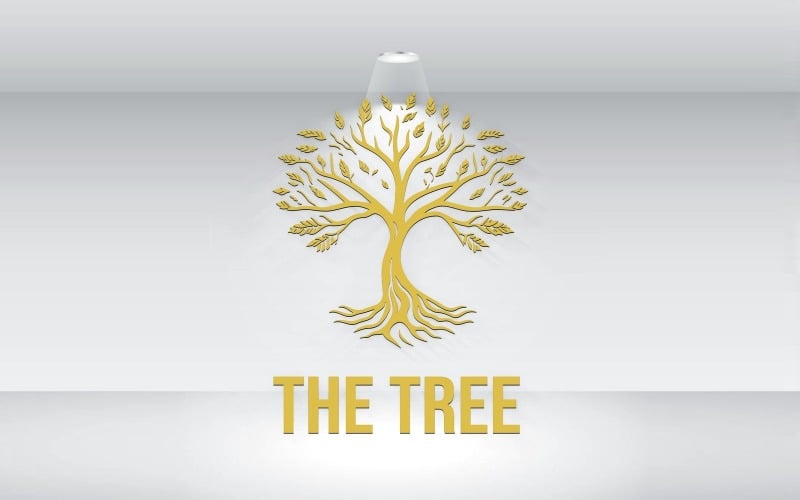 The Tree Elegant Logo Vector File