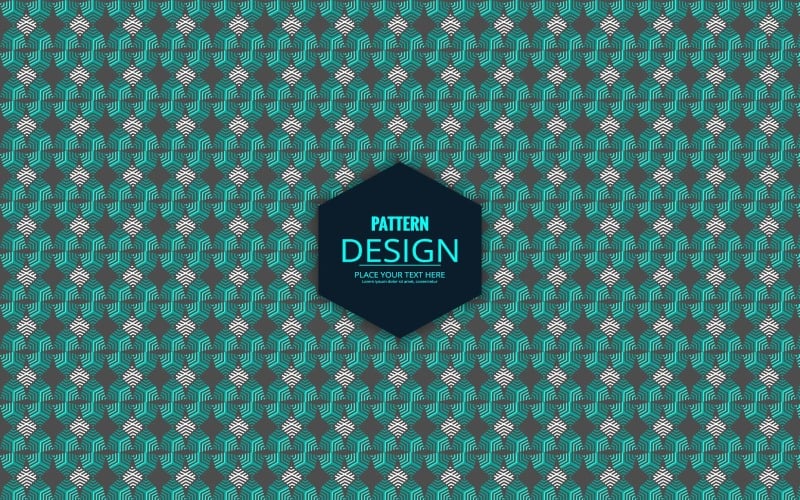 Abstract geometric pattern artwork template