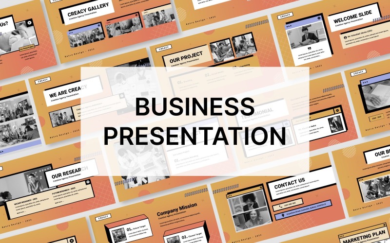 Business Powerpoint presentationsmallar