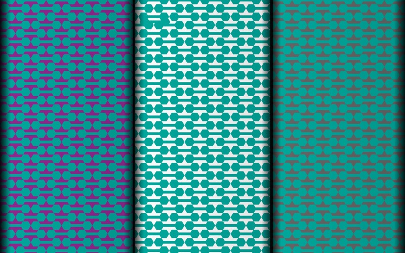 Diseño de patrones sin fisuras vectoriales repetibles.