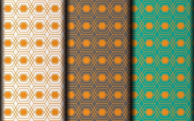 Enkel blomma vektor eps sömlös geometrisk mönsterdesign