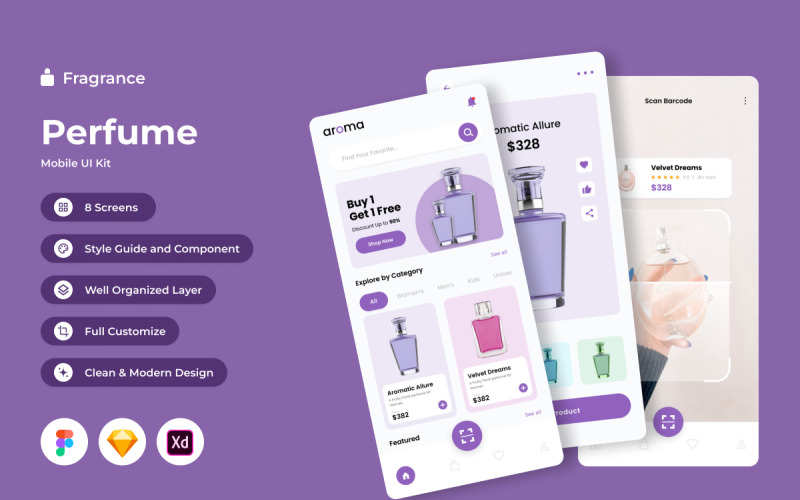 Fragrance - Parfüm-App für Mobilgeräte