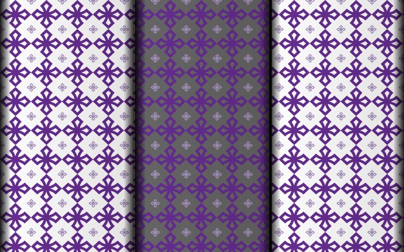 Geometric seamless style pattern eps design template