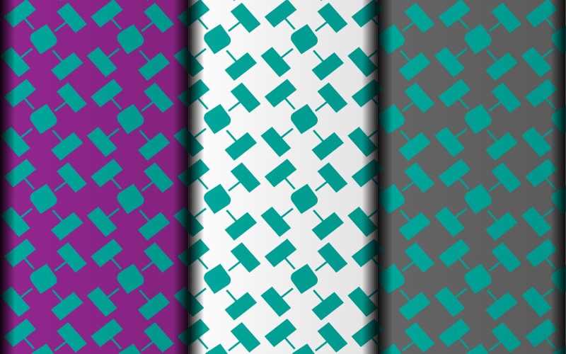 Modèle de conception de motif eps vectoriel géométrique sans couture