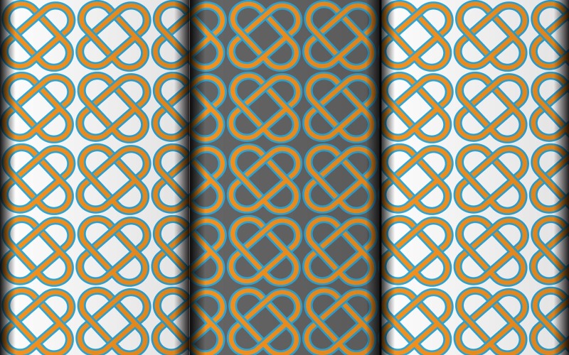 Modelo de design de padrão vetorial