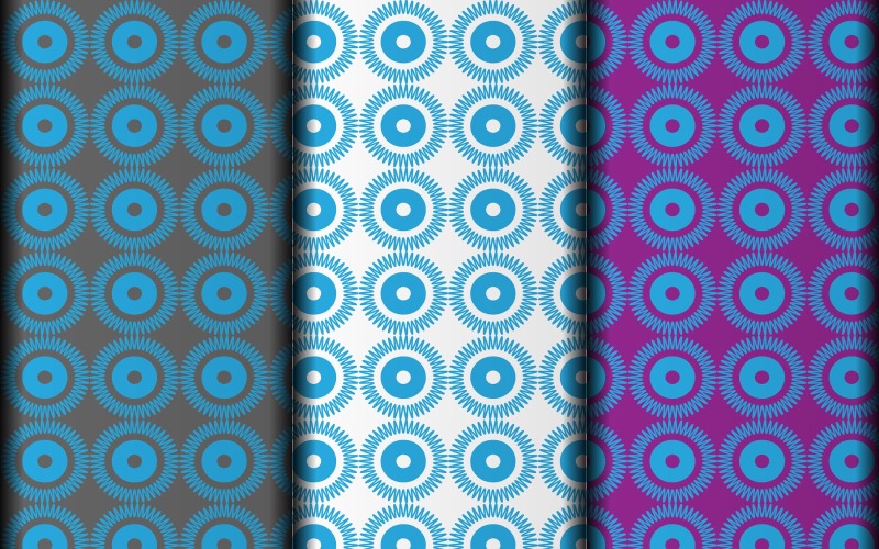 Naadloos geometrisch vectorpatroonontwerp