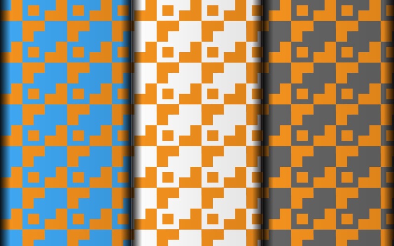 Šablona návrhu vzoru bezešvé geometrický vektor