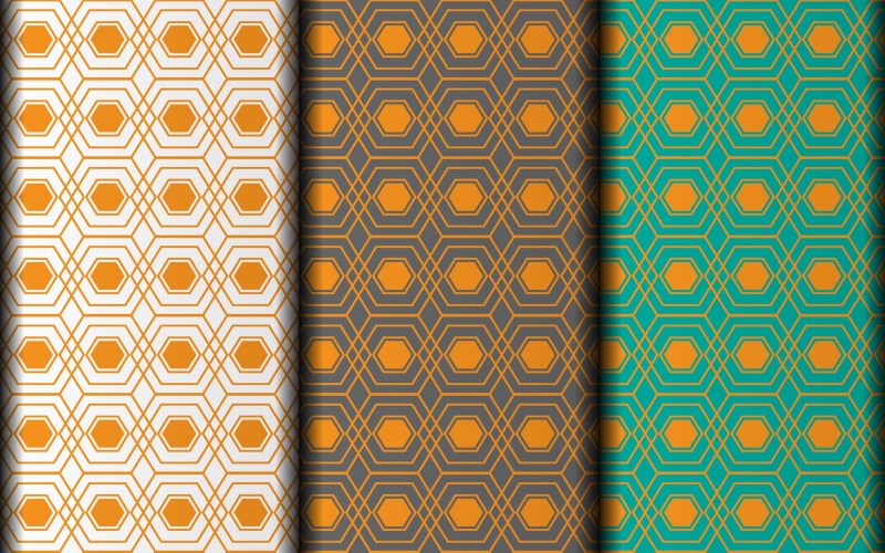 Simple flower vector eps seamless geometric pattern design