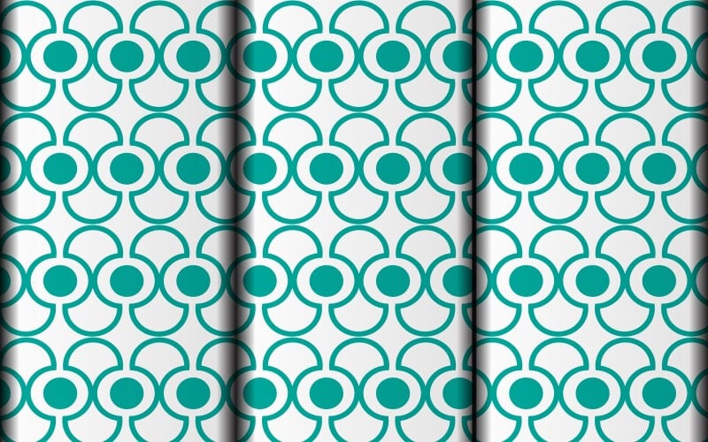 Simple repeatable vector seamless pattern