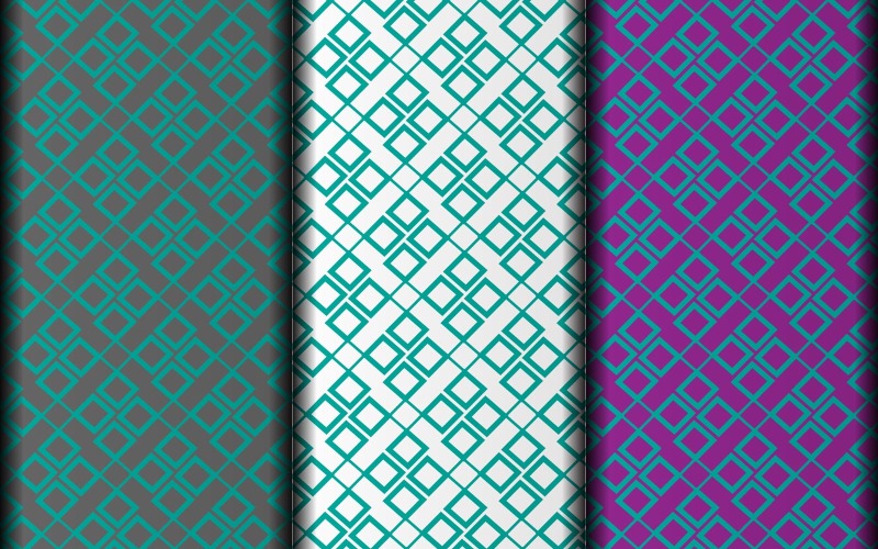 Simple seamless flower pattern design template