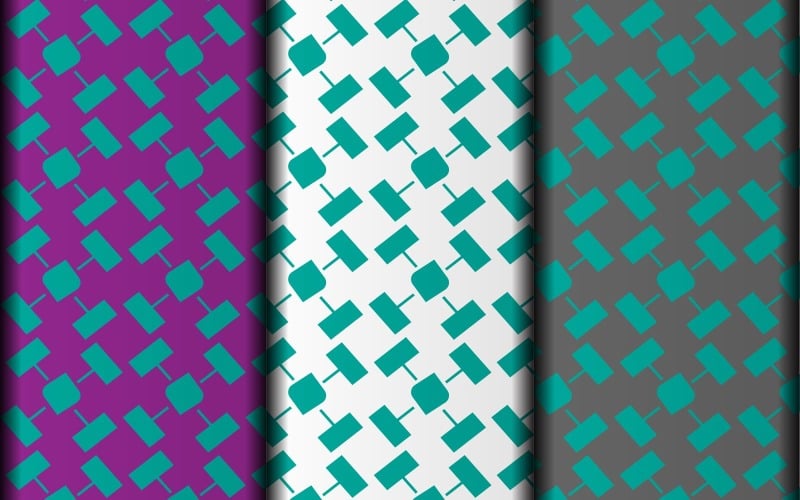 Sömlös geometrisk vektor eps mönster designmall