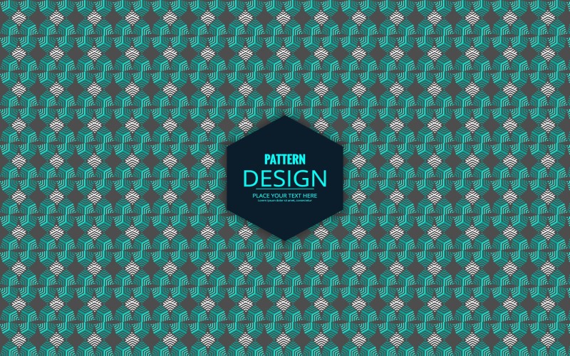 Soyut geometrik desen sanat şablonu