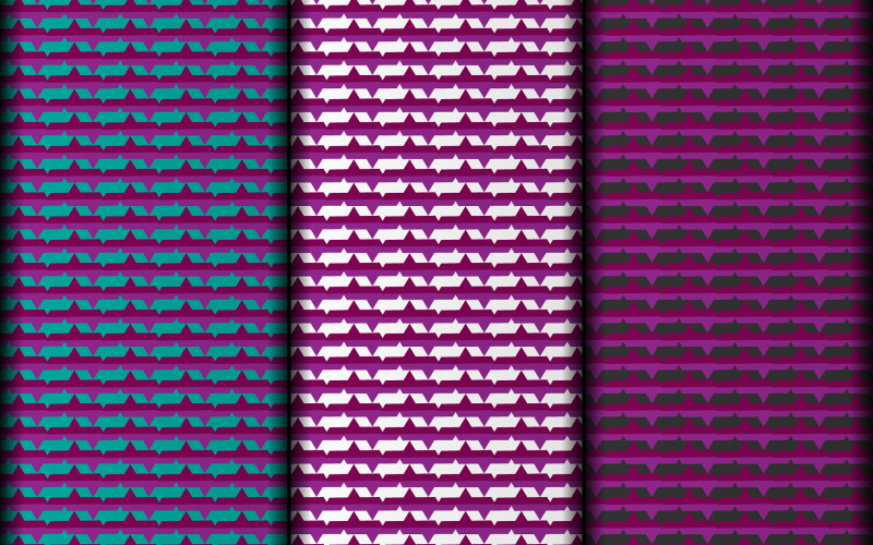 Floraler Vektorsatz mit Musterdesign