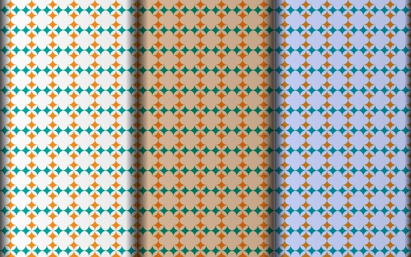 Modèle d'illustration de motif vectoriel géométrique abstrait