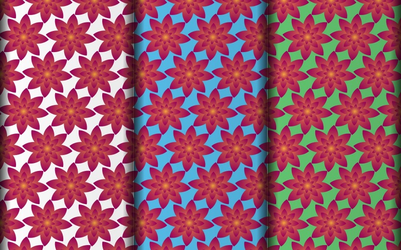 Plantilla de arte de patrón geométrico de eps vectoriales abstractos