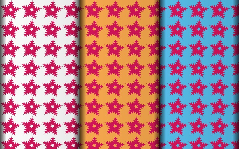 Simple vector pattern design template