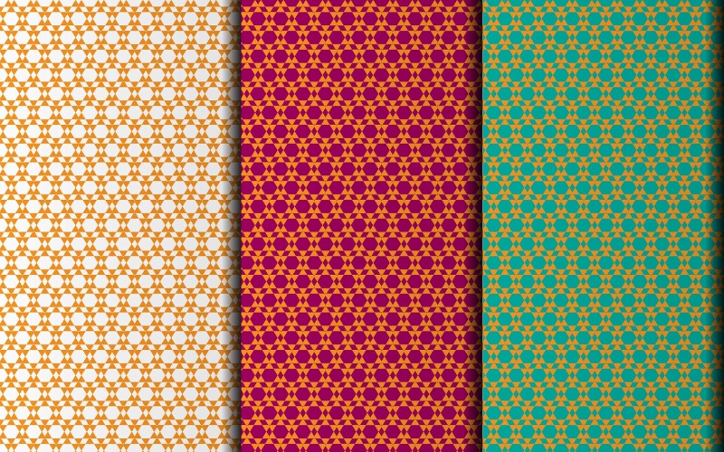 Blommig sömlös geometrisk vektor eps mönsterdesign